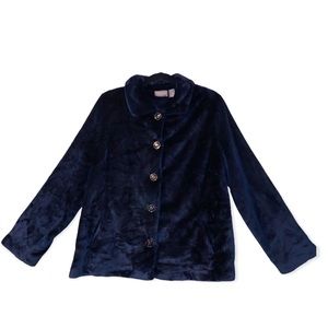 NWOT- Chico’s size 3 velour jacket